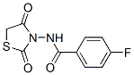 Benzamide, N-(2,4-dioxo-3-thiazolidinyl)-4-fluoro- (9CI) CAS#: 646990-01-4