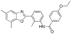 Benzamide, N-[3-(5,7-dimethyl-2-benzoxazolyl)-2-methylphenyl]-4-ethoxy- (9CI) CAS#: 590395-82-7