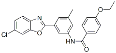 Benzamide, N-[3-(6-chloro-2-benzoxazolyl)-5-methylphenyl]-4-ethoxy- (9CI) CAS#: 590396-53-5