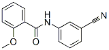 Benzamide, N-(3-cyanophenyl)-2-methoxy- (9CI) CAS#: 671795-10-1