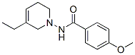 Benzamide, N-(3-ethyl-5,6-dihydro-1(2H)-pyridinyl)-4-methoxy- (9CI) CAS#: 678969-39-6