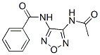 Benzamide, N-[4-(acetylamino)-1,2,5-oxadiazol-3-yl]- (9CI) CAS#: 640238-21-7