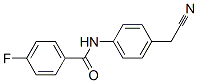 Benzamide, N-[4-(cyanomethyl)phenyl]-4-fluoro- (9CI) CAS#: 528534-17-0