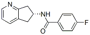 Benzamide, N-[(6R)-6,7-dihydro-5H-cyclopenta[b]pyridin-6-yl]-4-fluoro- (9CI) CAS#: 654675-40-8