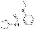 Benzamide, N-cyclopentyl-2-(ethylthio)- (9CI) CAS#: 663186-25-2