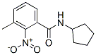 Benzamide, N-cyclopentyl-3-methyl-2-nitro- (9CI) CAS#: 600126-79-2