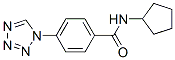Benzamide, N-cyclopentyl-4-(1H-tetrazol-1-yl)- (9CI) CAS#: 626216-07-7