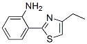 Benzenamine, 2-(4-ethyl-2-thiazolyl)- (9CI) CAS#: 658076-26-7
