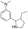 Benzenamine, 3-(3-ethyl-2-pyrrolidinyl)-N,N-dimethyl- (9CI) CAS#: 524918-49-8