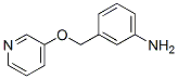 Benzenamine, 3-[(3-pyridinyloxy)methyl]- (9CI) CAS#: 642084-90-0