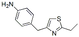 Benzenamine, 4-[(2-ethyl-4-thiazolyl)methyl]- (9CI) CAS#: 689251-68-1