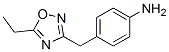 Benzenamine, 4-[(5-ethyl-1,2,4-oxadiazol-3-yl)methyl]- (9CI) CAS#: 689251-51-2
