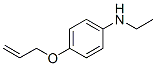 Benzenamine, N-ethyl-4-(2-propenyloxy)- (9CI) CAS#: 657394-04-2