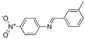 Benzenamine,N-[(3-methylphenyl)methylene]-4-nitro- CAS#: 62453-03-6
