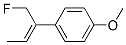 Benzene, 1-[1-(fluoromethyl)-1-propenyl]-4-methoxy- (9CI) CAS#: 637041-31-7