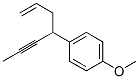 Benzene, 1-methoxy-4-[1-(1-propynyl)-3-butenyl]- (9CI) CAS#: 648433-40-3