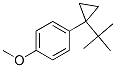 Benzene,1-[1-(1,1-dimethylethyl)cyclopropyl]-4-methoxy- CAS#: 63340-04-5