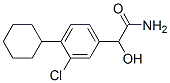 Benzeneacetamide,  3-chloro-4-cyclohexyl--alpha--hydroxy- CAS#: 61266-24-8