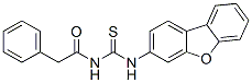 Benzeneacetamide, N-[(dibenzofuran-3-ylamino)thioxomethyl]- (9CI) CAS#: 590395-11-2