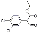 Benzeneacetic acid, 3,4-dichloro-.alpha.-forMyl-, ethyl ester CAS#: 681860-46-8