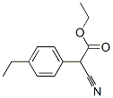Benzeneacetic acid, alpha-cyano-4-ethyl-, ethyl ester (9CI) CAS#: 683220-27-1