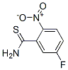 Benzenecarbothioamide, 5-fluoro-2-nitro- (9CI) CAS#: 658076-53-0