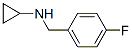 Benzenemethanamine, N-cyclopropyl-4-fluoro- (9CI) CAS#: 625437-46-9