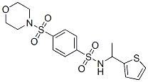 Benzenesulfonamide, 4-(4-morpholinylsulfonyl)-N-[1-(2-thienyl)ethyl]- (9CI) CAS#: 606133-16-8