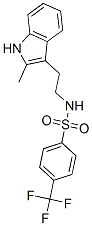 Benzenesulfonamide, N-[2-(2-methyl-1H-indol-3-yl)ethyl]-4-(trifluoromethyl)- (9CI) CAS#: 606133-69-1