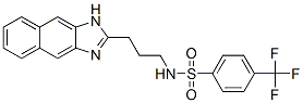 Benzenesulfonamide, N-[3-(1H-naphth[2,3-d]imidazol-2-yl)propyl]-4-(trifluoromethyl)- (9CI) CAS#: 606133-51-1