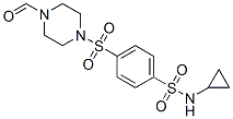 Benzenesulfonamide, N-cyclopropyl-4-[(4-formyl-1-piperazinyl)sulfonyl]- (9CI) CAS#: 604761-86-6