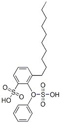 Benzenesulfonic acid, decyl(sulfophenoxy)- CAS#: 70191-75-2