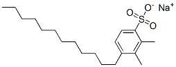 Benzenesulfonic acid, dodecyldimethyl-, sodium salt CAS#: 63428-97-7