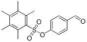 Benzenesulfonic acid, pentamethyl-, 4-formylphenyl ester (9CI) CAS#: 647824-27-9