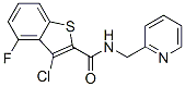 Benzo[b]thiophene-2-carboxamide, 3-chloro-4-fluoro-N-(2-pyridinylmethyl)- (9CI) CAS#: 588675-32-5