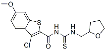 Benzo[b]thiophene-2-carboxamide, 3-chloro-6-methoxy-N-[[[(tetrahydro-2-furanyl)methyl]amino]thioxomethyl]- (9CI) CAS#: 590400-23-0