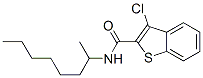 Benzo[b]thiophene-2-carboxamide, 3-chloro-N-(1-methylheptyl)- (9CI) CAS#: 600122-33-6