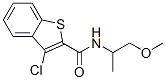 Benzo[b]thiophene-2-carboxamide, 3-chloro-N-(2-methoxy-1-methylethyl)- (9CI) CAS#: 587846-18-2