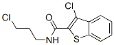 Benzo[b]thiophene-2-carboxamide, 3-chloro-N-(3-chloropropyl)- (9CI) CAS#: 600122-18-7