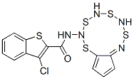 Benzo[b]thiophene-2-carboxamide, 3-chloro-N-(5,6-dihydro-4H-cyclopentathiazol-2-yl)- (9CI) CAS#: 600122-49-4