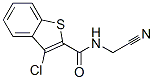 Benzo[b]thiophene-2-carboxamide, 3-chloro-N-(cyanomethyl)- (9CI) CAS#: 600122-15-4