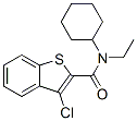 Benzo[b]thiophene-2-carboxamide, 3-chloro-N-cyclohexyl-N-ethyl- (9CI) CAS#: 587846-15-9