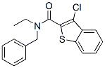 Benzo[b]thiophene-2-carboxamide, 3-chloro-N-ethyl-N-(phenylmethyl)- (9CI) CAS#: 587846-14-8