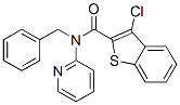 Benzo[b]thiophene-2-carboxamide, 3-chloro-N-(phenylmethyl)-N-2-pyridinyl- (9CI) CAS#: 600122-16-5