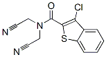 Benzo[b]thiophene-2-carboxamide, 3-chloro-N,N-bis(cyanomethyl)- (9CI) CAS#: 600122-12-1
