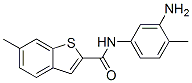 Benzo[b]thiophene-2-carboxamide, N-(3-amino-4-methylphenyl)-6-methyl- (9CI) CAS#: 602282-48-4
