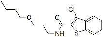 Benzo[b]thiophene-2-carboxamide, N-(3-butoxypropyl)-3-chloro- (9CI) CAS#: 600122-29-0