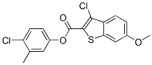 Benzo[b]thiophene-2-carboxylic acid, 3-chloro-6-methoxy-, 4-chloro-3-methylphenyl ester (9CI) CAS#: 587842-30-6