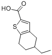 Benzo[b]thiophene-2-carboxylic acid, 5-ethyl-4,5,6,7-tetrahydro- (9CI) CAS#: 590355-40-1