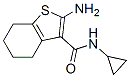 Benzo[b]thiophene-3-carboxamide, 2-amino-N-cyclopropyl-4,5,6,7-tetrahydro- CAS#: 590360-08-0